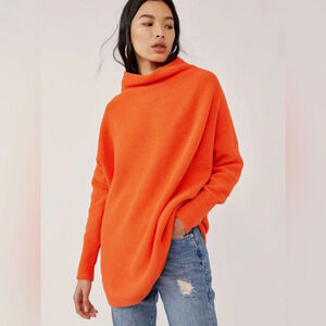 Free People Otto Slouchy Tunic Sweater Size Small Oversized